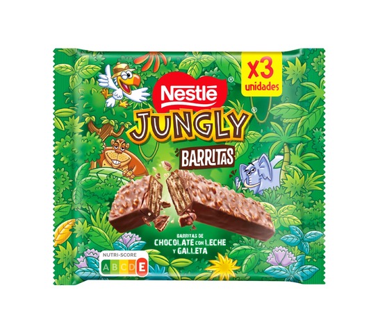 nestlé barritas chocolate